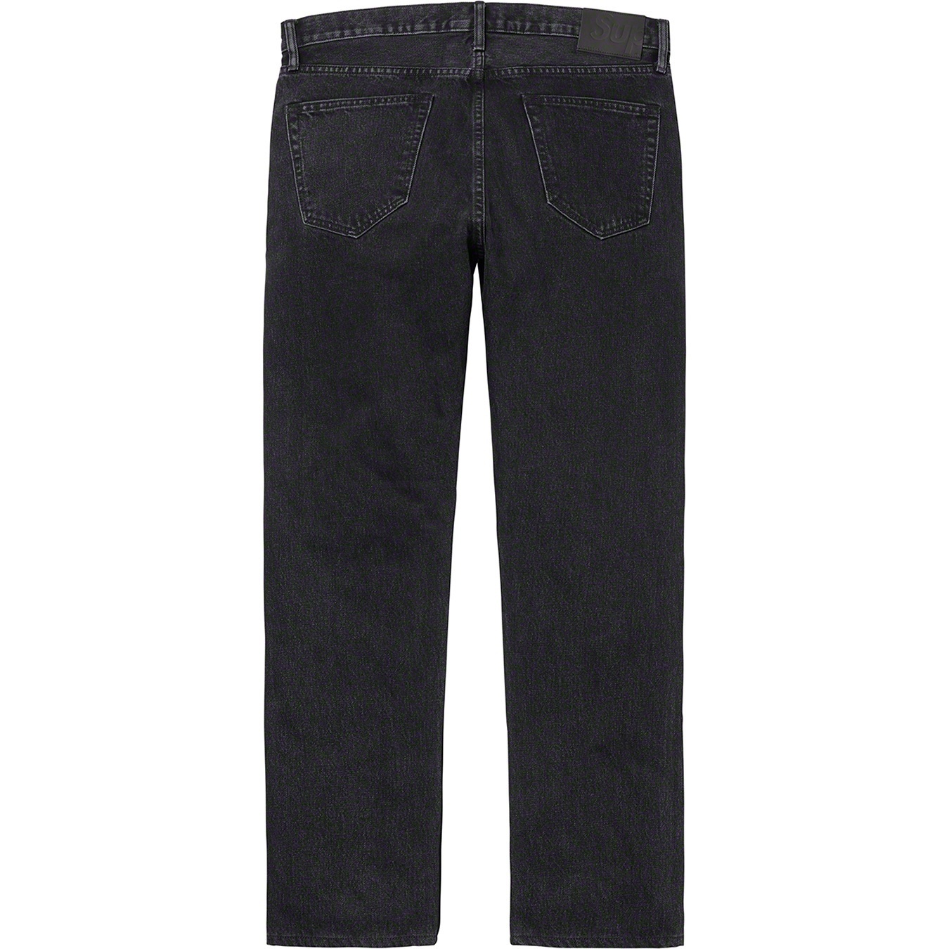 Stone Washed Black Slim Jean view 3